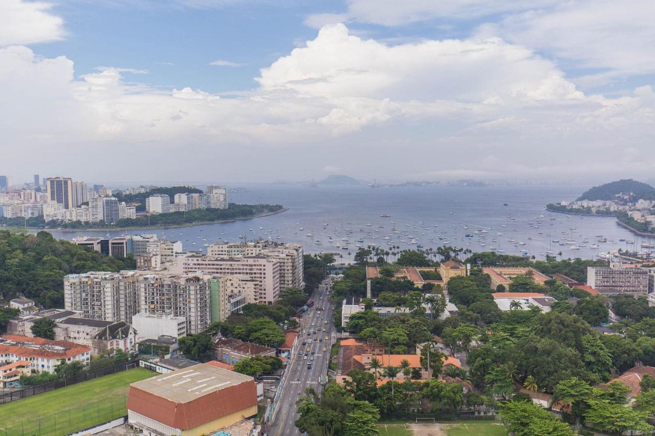 3Qtos C/ Vista P/ Pao De Acucar Em Botafogo |Mds 08/2403 Lägenhet Rio de Janeiro Exteriör bild