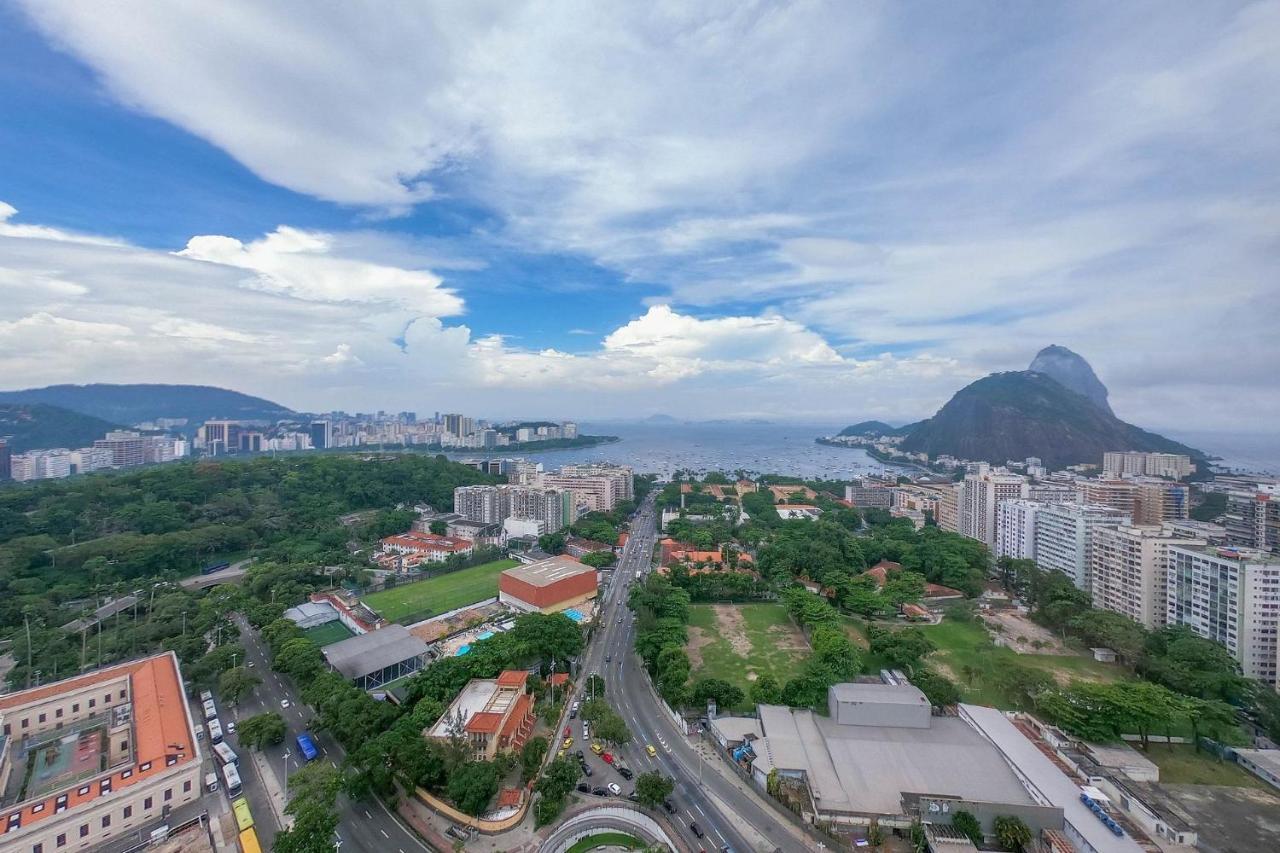 3Qtos C/ Vista P/ Pao De Acucar Em Botafogo |Mds 08/2403 Lägenhet Rio de Janeiro Exteriör bild