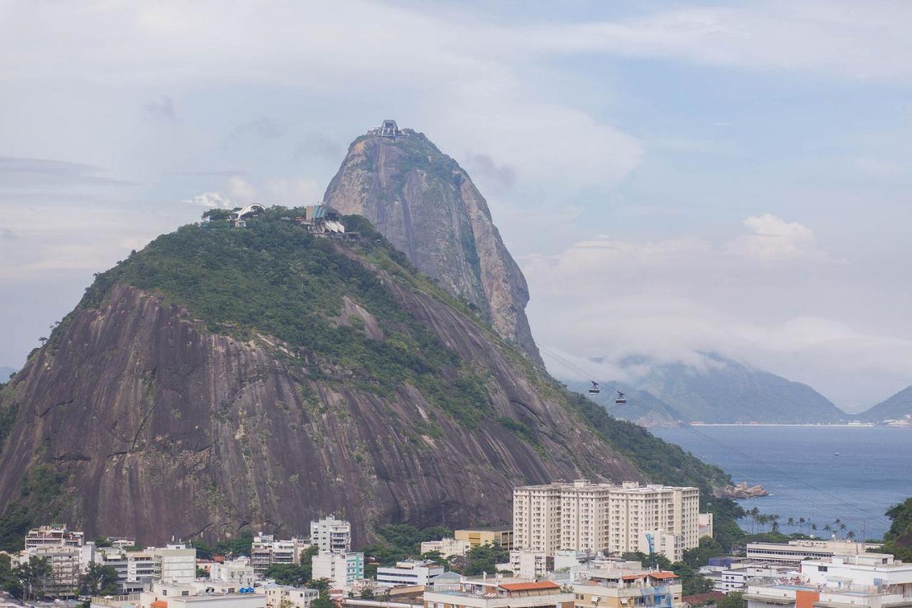 3Qtos C/ Vista P/ Pao De Acucar Em Botafogo |Mds 08/2403 Lägenhet Rio de Janeiro Exteriör bild