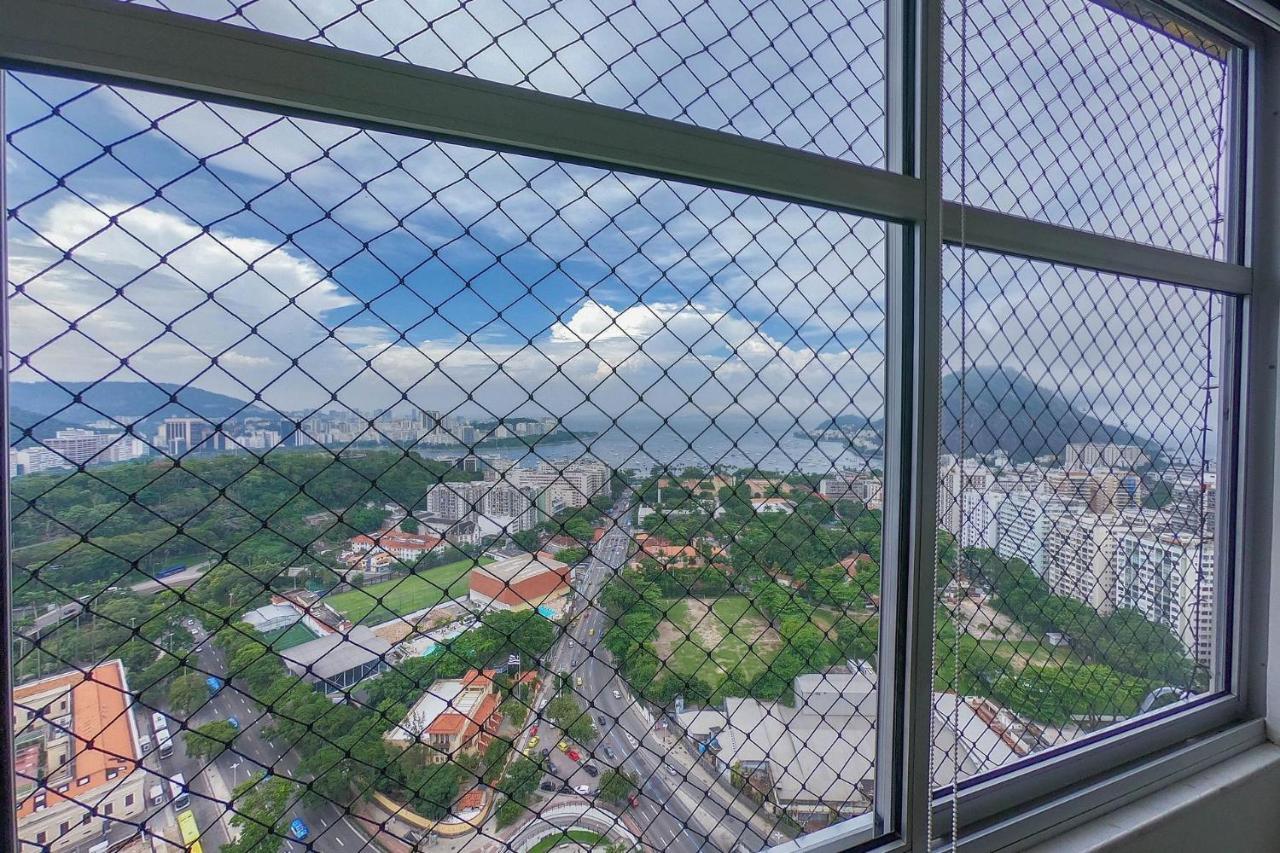 3Qtos C/ Vista P/ Pao De Acucar Em Botafogo |Mds 08/2403 Lägenhet Rio de Janeiro Exteriör bild